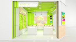 ออกแบบ 3D ร้าน วรรณโมบาย AIS BUDDY  เทสโก้โลตัส เมืองพล จ.ขอนแก่น 